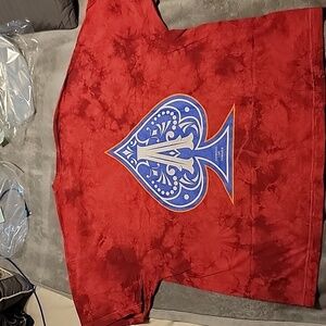 RED Tie Dye ASSHOLES LIVE FOREVER 2 Sided Graphic T-shirt Size 3XL Unisex NEW